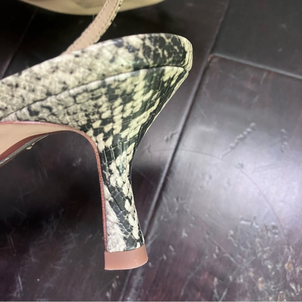 Strappy snakeskin Sam Edelman heels - Picture 14 of 14